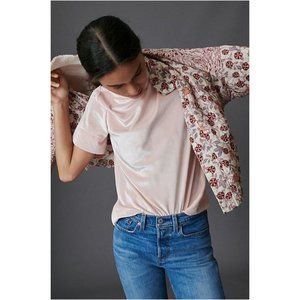FREE SHIP | Anthropologie | NWT Krisha Velvet Top